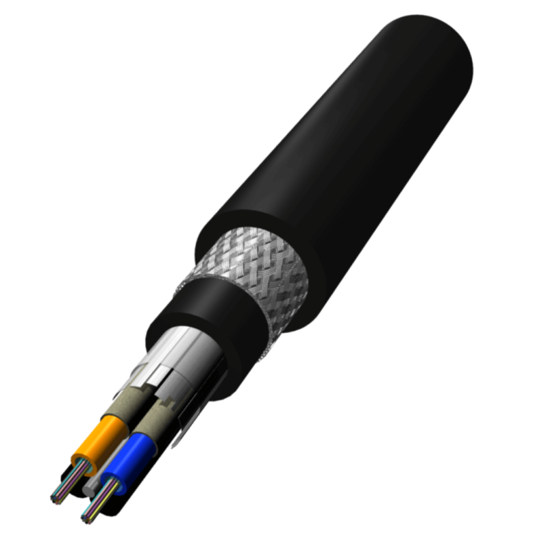 K-QFCB-S-G2D-Gxx   QFCB SM 9/125 OS2 G.652D MUD- og funksjonsikker kabel