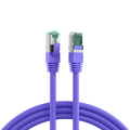 Snor Cat.6A S/FTP Lilla 1 m AWG 27/7, &quot;Snag-less&quot; LSZH
