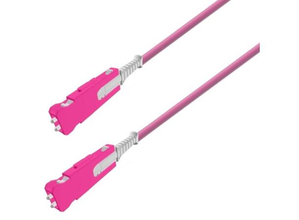 Snor MM Uniboot SN/PC-SN/PC, 35 m 50/OM4 BIF ø2mm, Erika Fiolett 