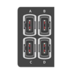 Garland SelectTAP FMC for 400G-DR4/PSM4 Singlemode OS2, 70/30 split, MPO8(m)