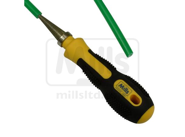 Graderingsverktøy for fiberrør For fiberrør mellom 2 mm og 12 mm 