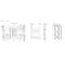 P-SM9-MPF-24-LOOP   Loopmodule MPO/APC 24F female (no pins) SM 9/OS2 G.657.A2, Type 1, Elite