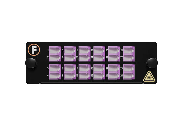 Module MPB4 2xMPO/PC12(m)-24LC/PC Pol. A 50/OM4, MPB4 module 2x Base-12, Super LL 