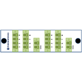 PLC splitter 2x 1:8 i LGX2 modul LC/APC