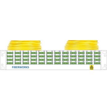 P20-xxxMS-LCA-LCA-yy Fiberworks AS  Preterm panel 2U Gxxx QXAI MS yy m LC/APC i FP20 (2U), LC/APC ende B