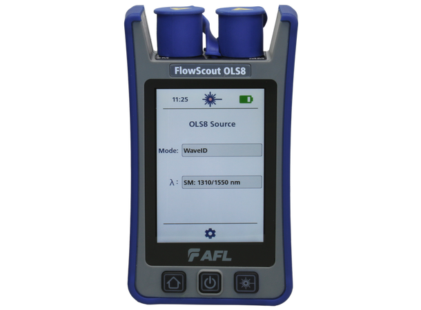 AFL FlowScout OLS8-SM Lyskilde Basic kit, 1310/1490/1550nm 