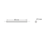 F-1x2SPLIT-02ABC-O9L Fiberworks AS  FBT Coupler 2/98% All Band, 40x3 mm cyl. G.657.A1, 900 µm fibers, 0.5 m, LC/UPC