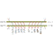 F-COADM-4+1-MLU-xxyy Fiberworks AS  Fiberworks 4+1 ch. CWDM OADM w/mon.ports East+west, LC