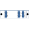 F-DOADM-4DC-L2-xxyy Fiberworks AS  Fiberworks 4 ch. DWDM OADM, LGX2 Cxx - Cyy, "drop and continue", LC