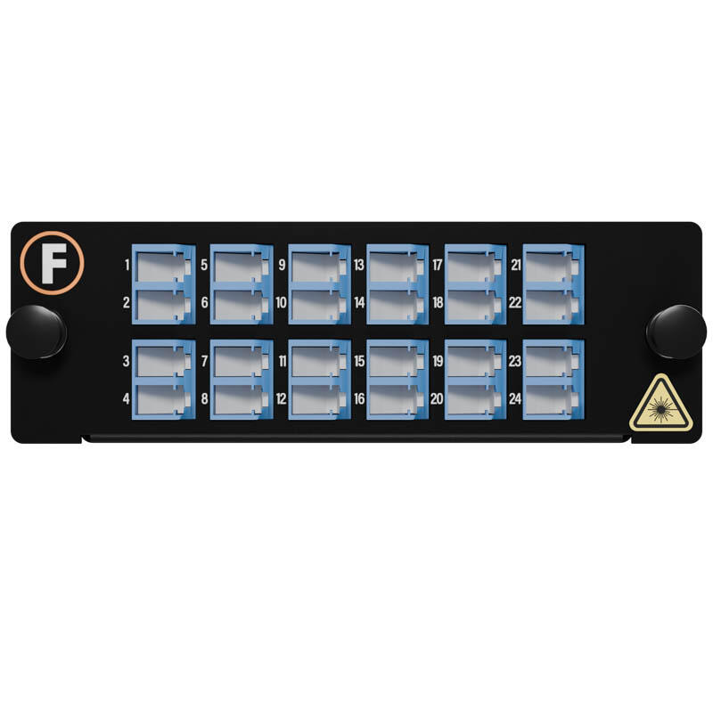 MPB4-KEA1-2M1Mf24LU Fiberworks AS  Modul SM 2xMPO/APC12(m)-24LC/UPC pol. U1 9/OS2, MPB4 Modul 2x Base-12, Elite
