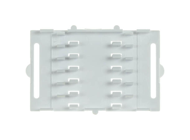 PLC splitter1:2 med holder type 1 250µm 1,5 m fiberhaler. For B4/D5 brett 