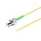 PT-7A1-T9Y-FCA-15-BP Fiberworks AS  Pigtail FC/APCR, 12-pack blister, 1,5 m 9/OS2 G.657.A1, 900µm fast kledning, Gul