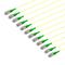 PT-7A1-T9Y-FCA-15-BP Fiberworks AS  Pigtail FC/APCR, 12-pack blister, 1,5 m 9/OS2 G.657.A1, 900µm fast kledning, Gul