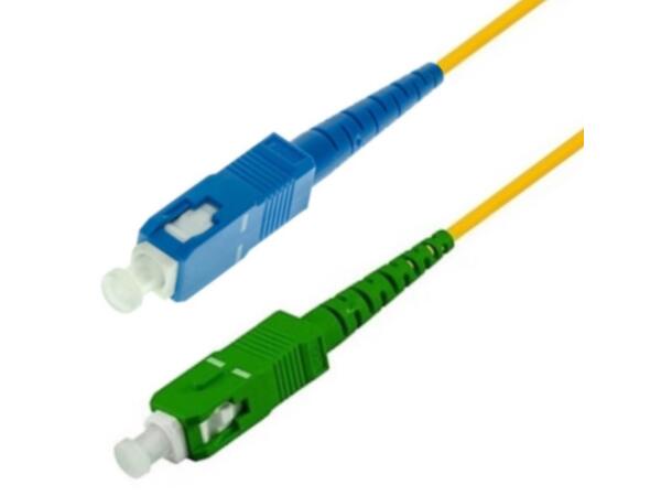 Snor SM SPX SC/APC-SC/UPC 1 m 9/OS2 G.657.A2 ø2mm Gul 