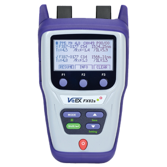 VX-FX82S-PM VeEX Z06-99-228P VeEX FX82s Sweep Receiver DWDM 1527.60-1566.31nm, -50 til +25dBm