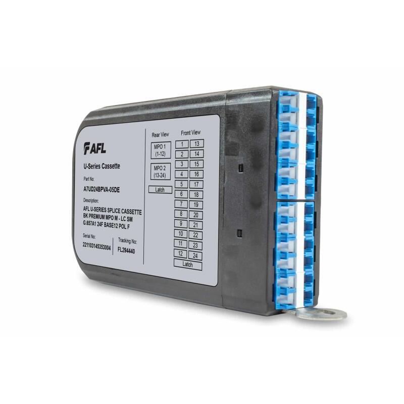 UHD-MP1-SM-M2Mf24LCU AFL Hyperscale A7UD24BPVA-05DM AFL U-Serie SM Modul 3xMPOA(m)-24xLC/UPC 9/OS2, 3x Base-8, Pol. F,  Premium