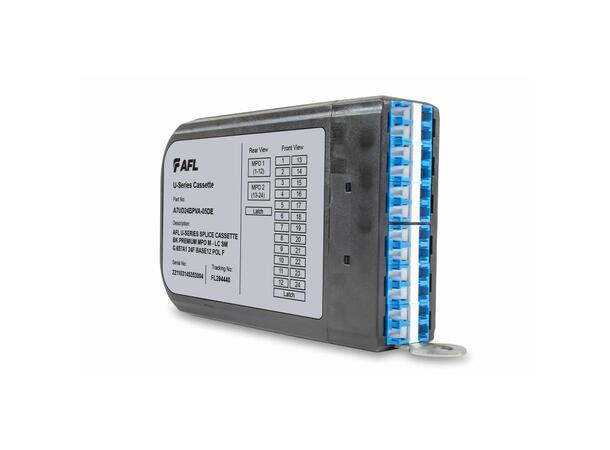 AFL U-Serie SM Modul 3xMPOA(m)-24xLC/UPC 9/OS2, 3x Base-8, Pol. F,  Premium 