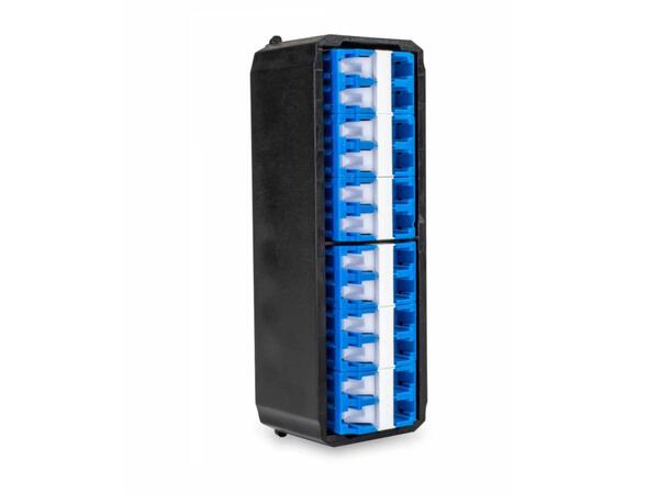 AFL U-Serie adapter modul 24xLC SM Blå 