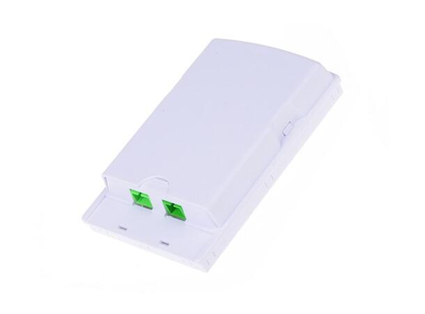 Abonnentuttak med adapter/fiberhale/snor SC/UPC eller SC/APC 