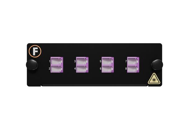 Module MPB4 1xMPO/PC8(m)-8LC/PC Pol. A 50/OM4, MPB4 module 1x Base-8, Super LL 