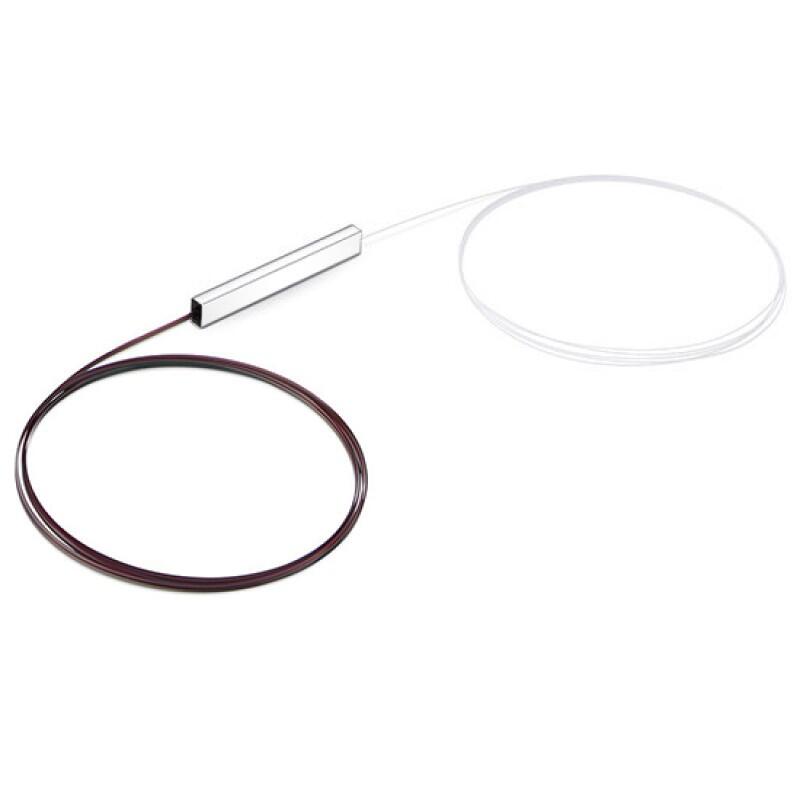 F-PLC-HLD-025-02-B Fiberworks AS  PLC splitter1:2 med holder type 2 250µm 1,5 m fiberhaler. For B4/D5 brett