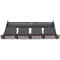 MPB4-P-1U Fiberworks AS  Panel MPB4 1U, 19" modulært, sort For 4x MPB4 Moduler og adapterplater