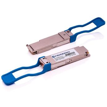 QSFP28-BX30-L9L10 Fiberworks AS  QSFP28, BiDi, 100GBASE, 30 km Tx1304.58/Rx1309.14nm, 14dB, SM, LC