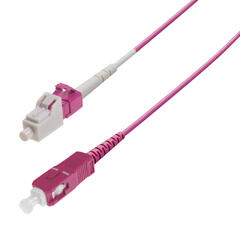 Snor MM SPX LC/PC-SC/PC xx m 50/OM4 BIF ø2mm Erika Fiolett