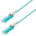Snor MM Uniboot CS/PC-CS/PC, 7,5 m 50/OM3 BIF &#248;2mm, Aqua