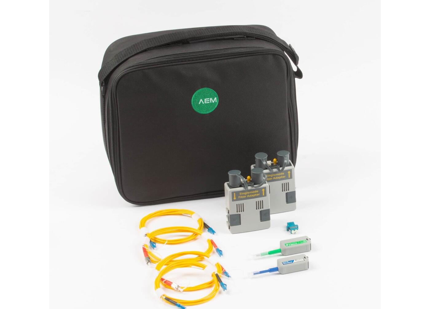 TM-TP-K21E-QD AEM-Precision Cable Test TESTPRO-K21E-QD TestPro CV100 Enhanced - Fiber OTDR QUAD Singlemode 1310/1550 Multimode 850/1300