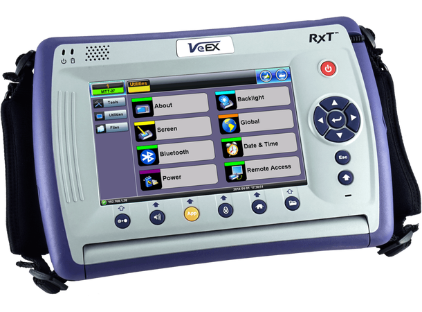 VeEX RXT-4100+ OTDR med RXT-1200 plattform, konfigurerbar 