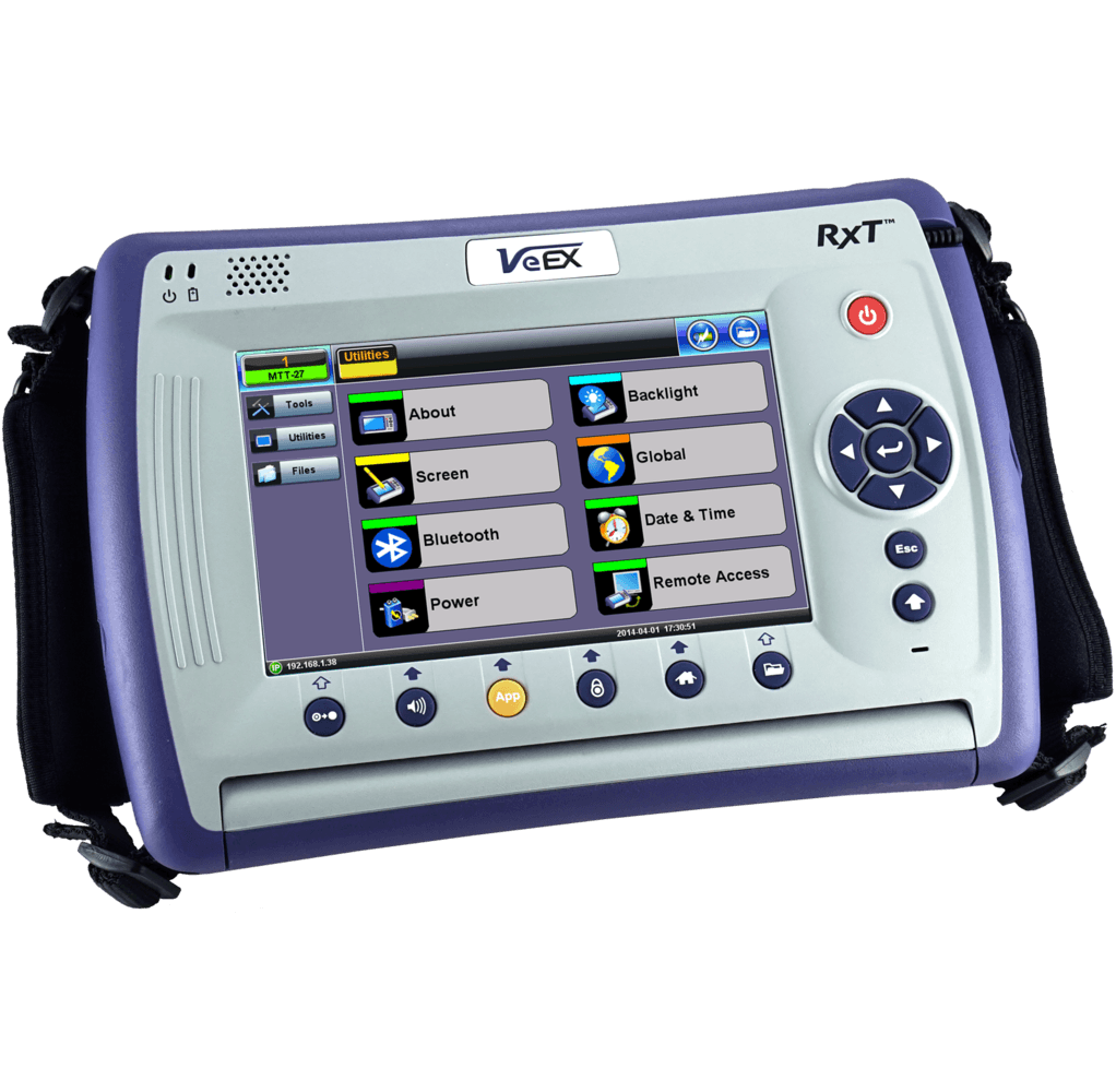 VX-RXT-4100+ VeEX  VeEX RXT-4100+ OTDR med RXT-1200 plattform, konfigurerbar