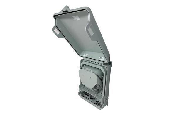 Veggboks inne/ute 144 skjøter IP55 Med skjøtekassetter 