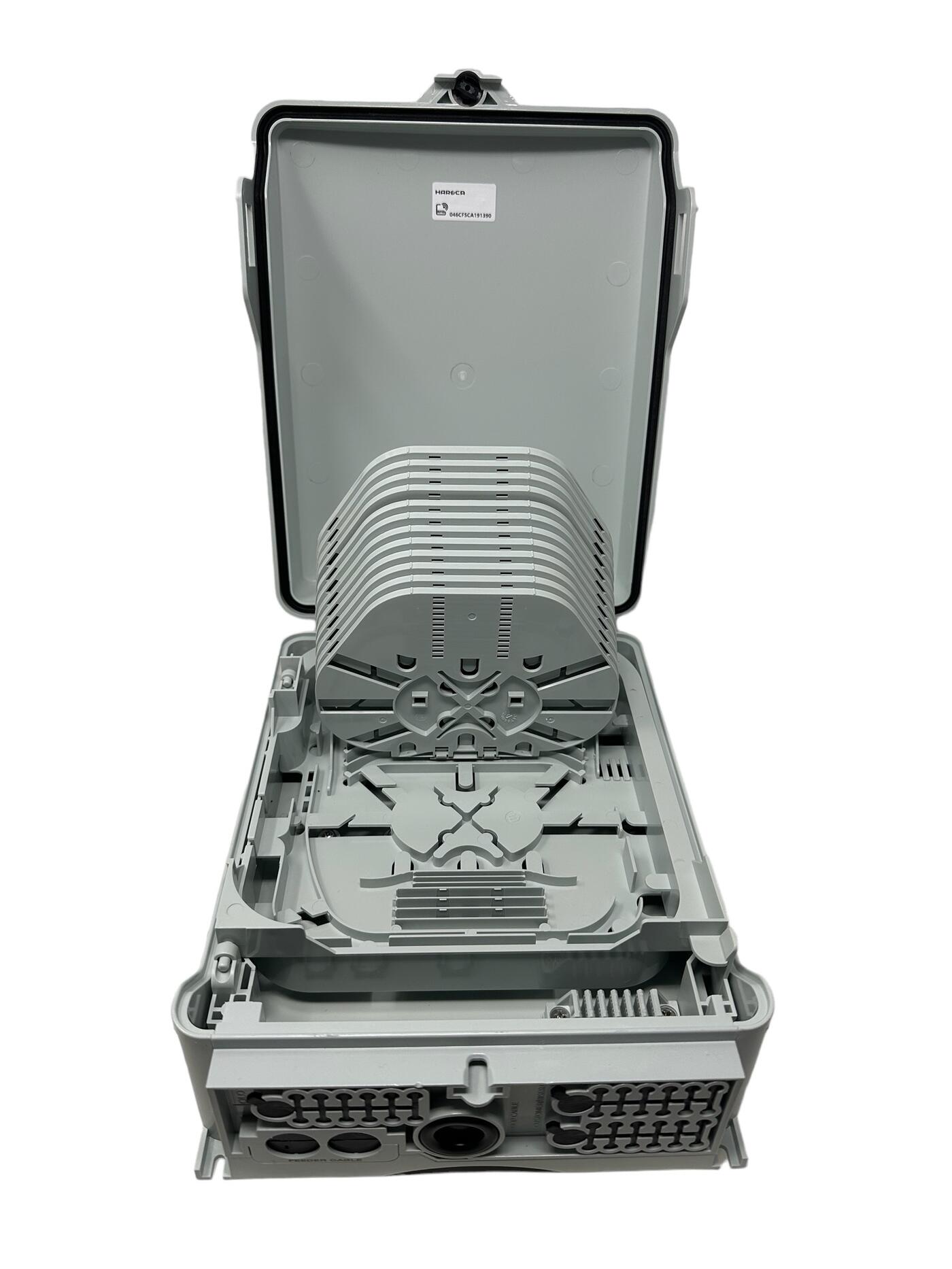 SP-HAR-ODBM-144S HAR&CA  Veggboks inne/ute 144 skjøter IP55 Med skjøtekassetter