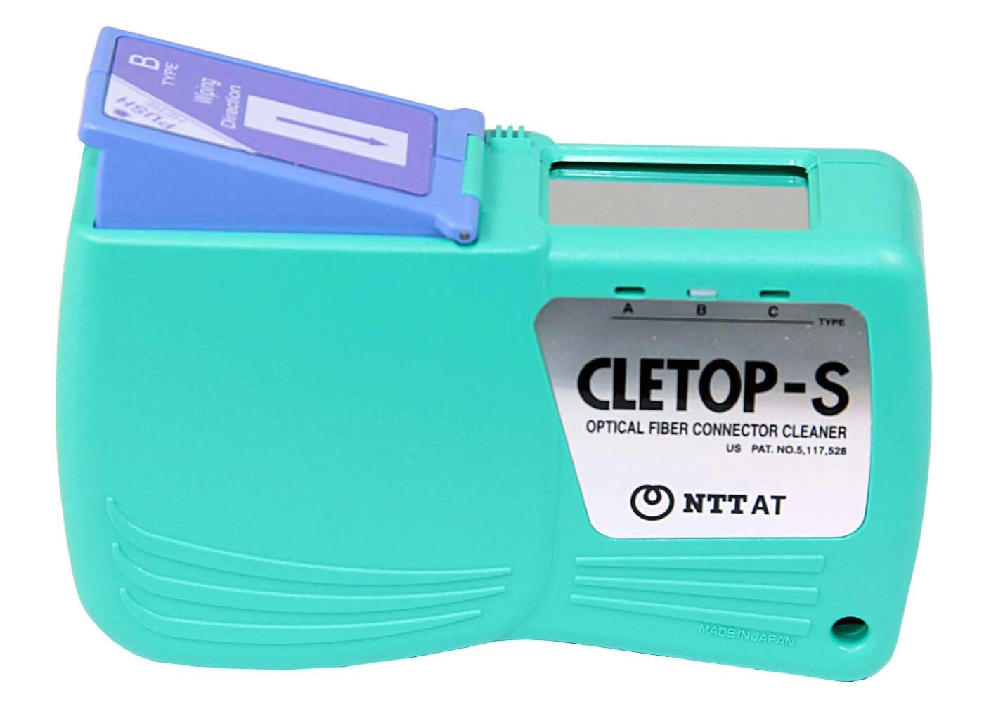 R-CLETOP-SB-BLUE-B NTT AT 14100611 Cletop-S Connector Cleaner Type B For LC, MU. Med blå tape.