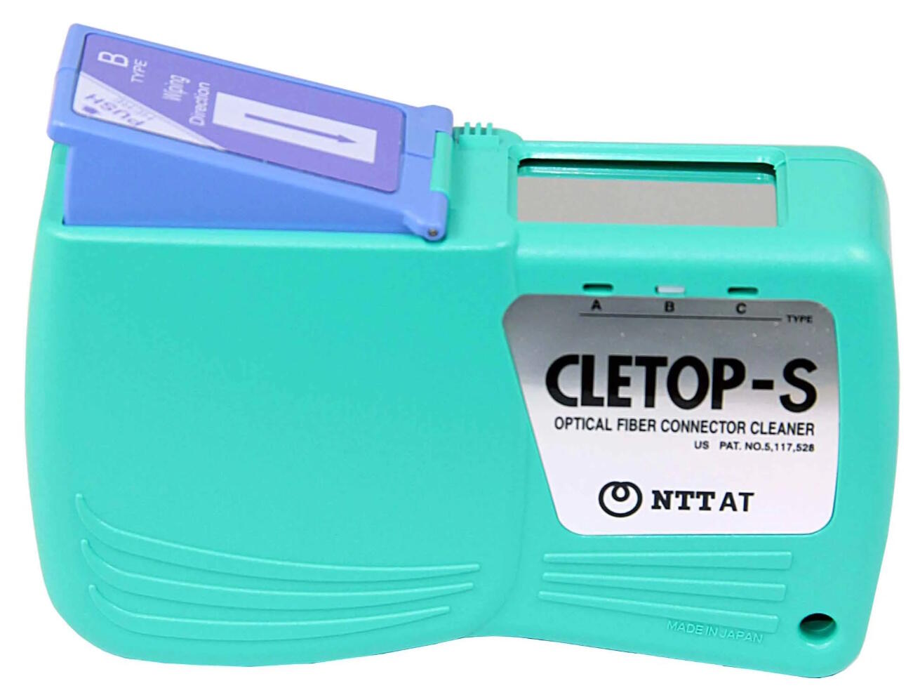 R-CLETOP-SB-BLUE-B NTT AT 14110601 Cletop-S Connector Cleaner Type B For LC, MU. Med bl&#229; tape.