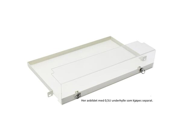 Deksel (plexifront) 2U Transparent 