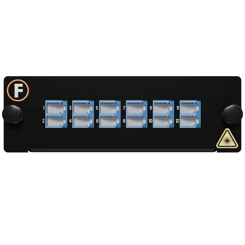 MPB4-KEA1-1M1Ma12LU Fiberworks AS  MPB4 SM Module MPO12(m)-12xLC/UPC Pol. A G.657.A1, 1x Base-12, Super LL