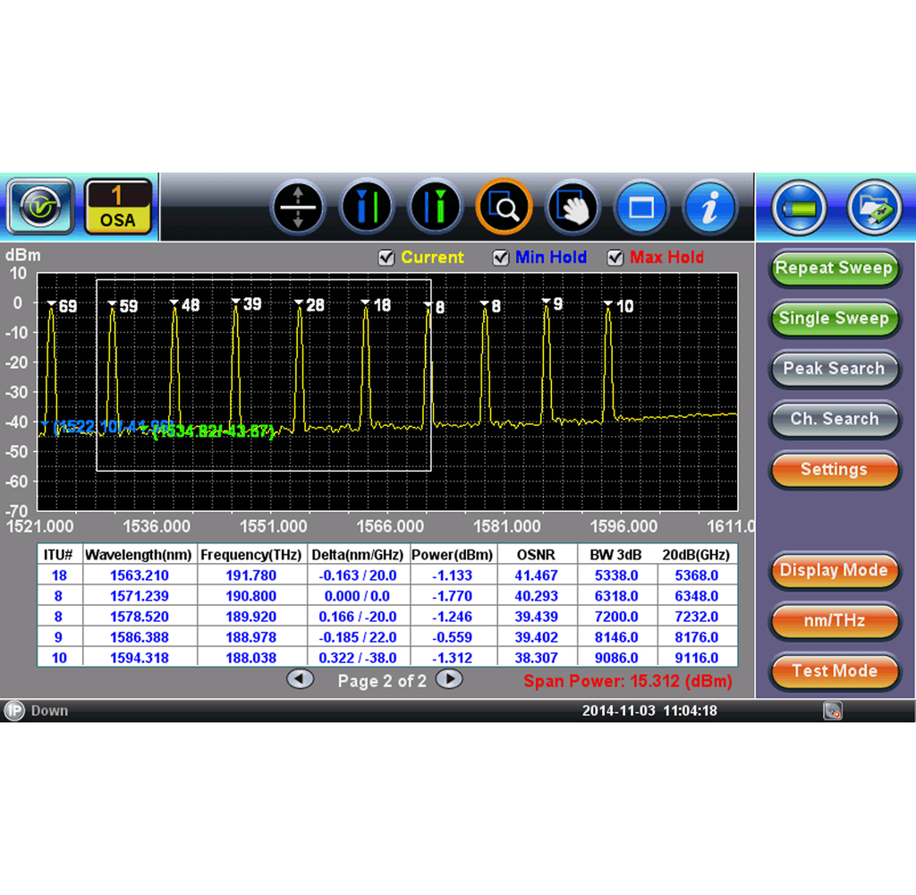 VX-RXT-1200-CHASSIS VeEX Z07-88-032P RXT-1200 Smart Productivity Platform For RXT-4100/4113/4500