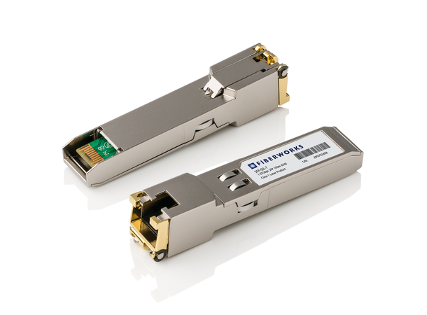 SFP, 1000Base-T Copper, TAA compliant for SerDes host systems 