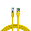 Snor Cat.6A S/FTP Gul 1,5 m AWG 27/7, &quot;Snag-less&quot; LSZH