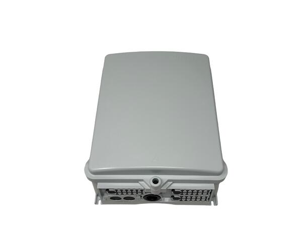 Wallbox 72 splices, IP55 With cassettes 