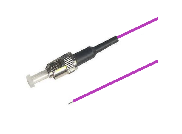 Fiberhale MM ST/PC 12-pakning 1,5 m 50/OM4 BIF, 900µm fast kledn.  E.Fiolett 