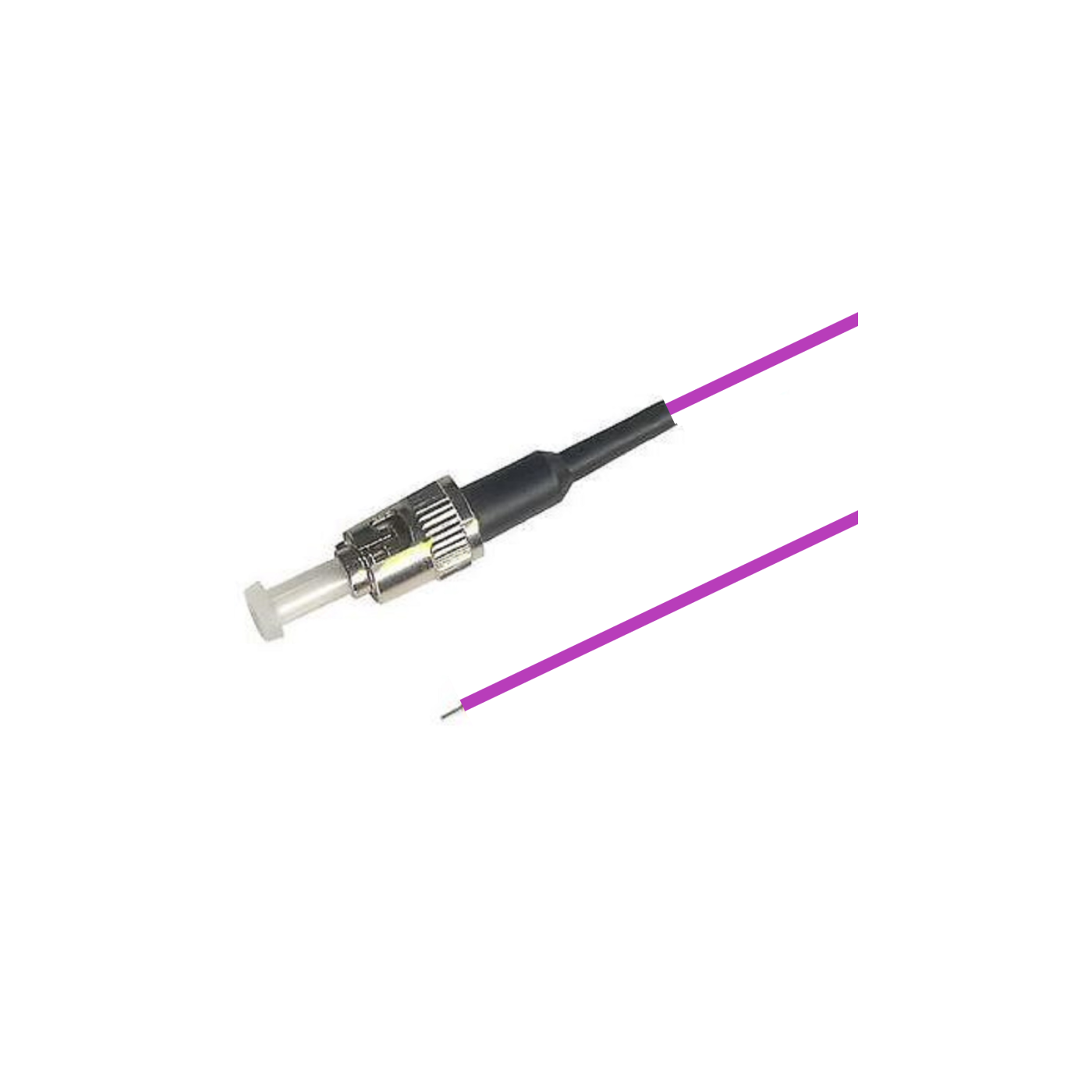 PT-OM4-T9M-STP-15-BP Fiberworks AS  Fiberhale MM ST/PC 12-pakning 1,5 m 50/OM4 BIF, 900&#181;m fast kledn.  E.Fiolett