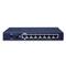 PLN-GSD-1002M PLANET GSD-1002M PLANET 8x GigE RJ45, 2x 100/1000X SFP Gigabit managed Ethernet Switch, PoE PD