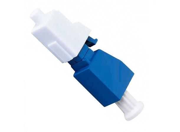 Port protector LC/UPC SM 0 dB Male to Female, 1310/1550 nm 