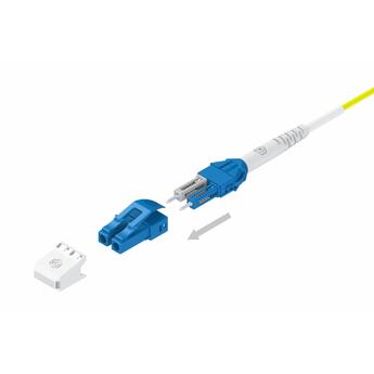 P-OM3-U2T-LCP-LCP-xx AFL Hyperscale  Snor AFL MM Uniboot LC/PC-LC/PC xx m 50/OM3 BIF &#248;2mm Aqua