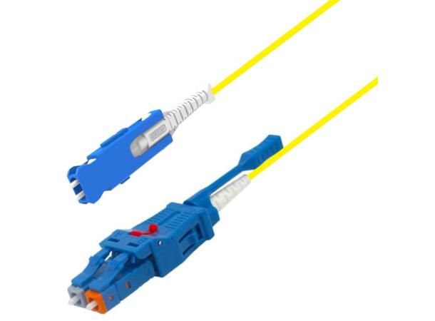 Snor SM Uniboot LC/UPC-SN/UPC xx m 9/OS2 G.657.A2  ø2,0mm, IEC-B, Gul 