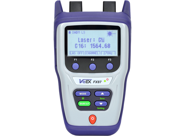 VeEX FX87s DWDM Sweep Generator Light source C-band ch. 14-63 