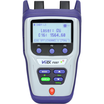 VX-FX87S-SCA VeEX Z06-99-229P VeEX FX87s DWDM Sweep Generator Light source C-band ch. 14-63